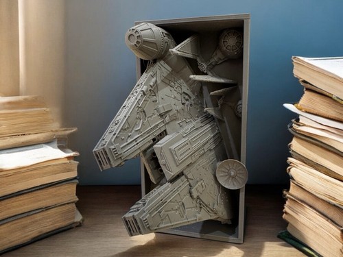 Star wars millennium - millennium, falcon