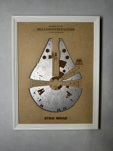 Star wars quadro legno del - in,