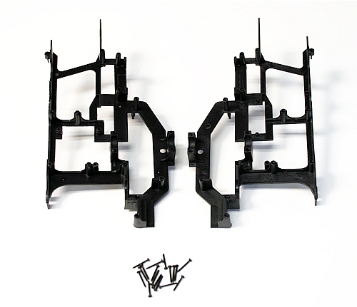 Art tech frame - falcon, 3d