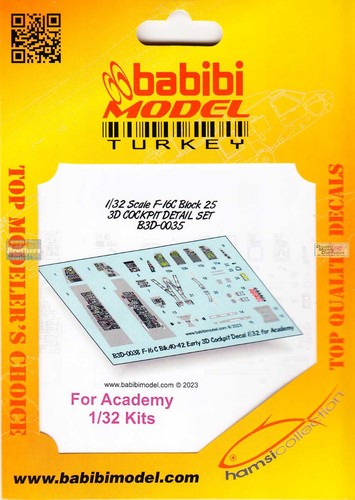 Bbbb3d0035 babi model 3d - 1:32,