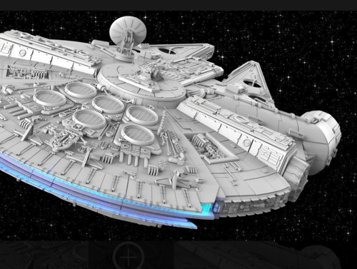 Star wars millennium - wars, 1/72